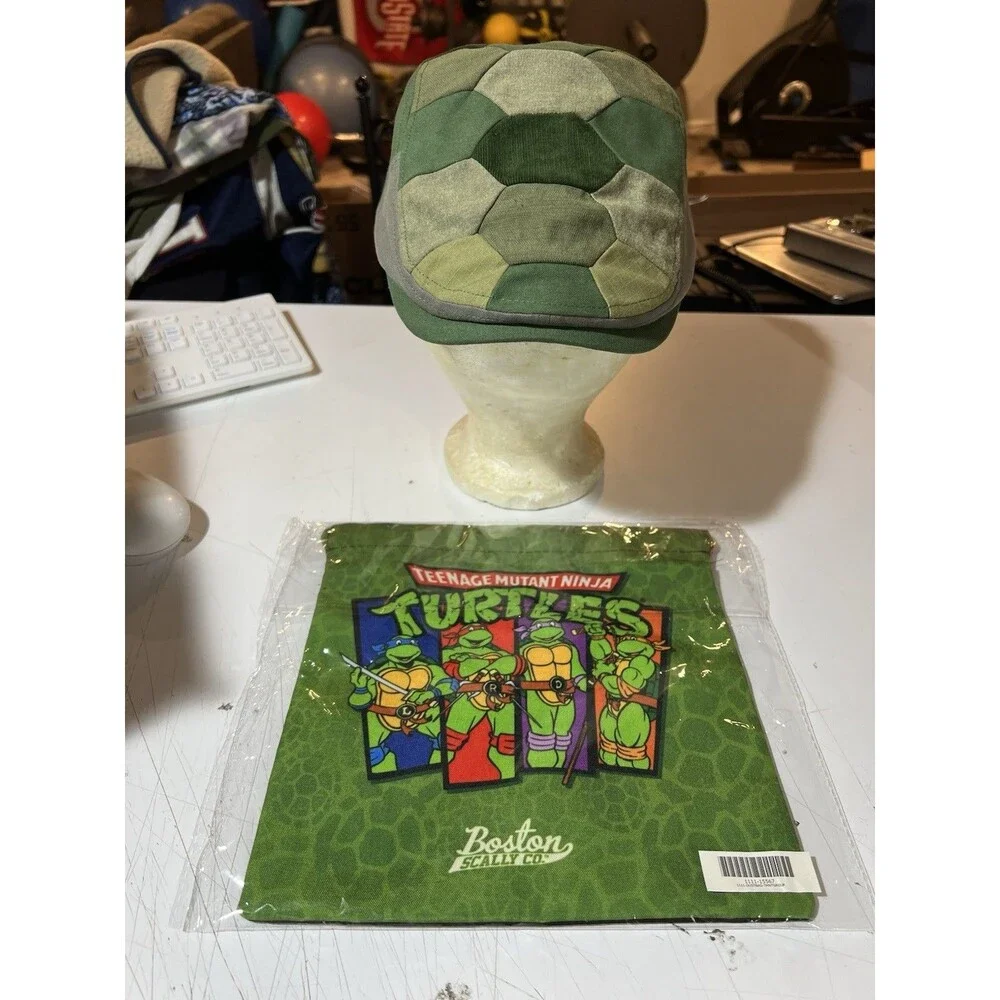 Boston Scally x Teenage Mutant Ninja Turtles Hat Kids XL w/ Dustbag